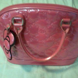 Hello Kitty Loungefly Sanrio Pink Embossed Bag